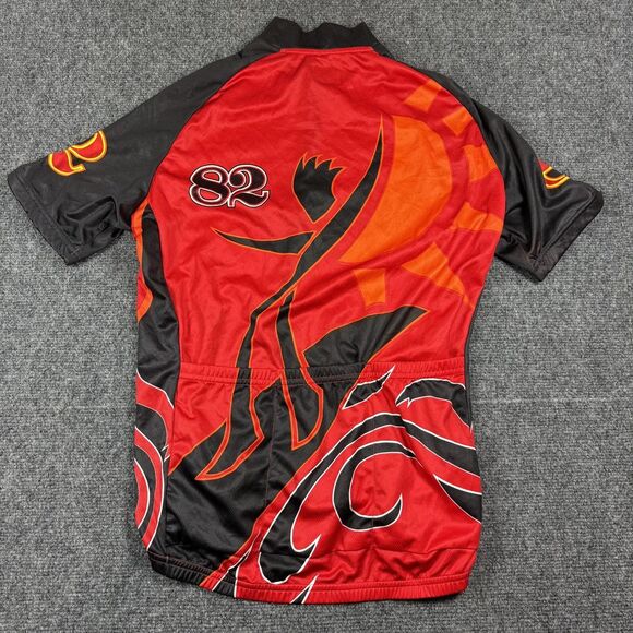 Performance Men's Short-Sleeve ¾ Zip Cycling Jersey - '82‎ - Small - Picture 8 of 10